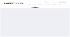 Desktop Screenshot of labeltronix.com
